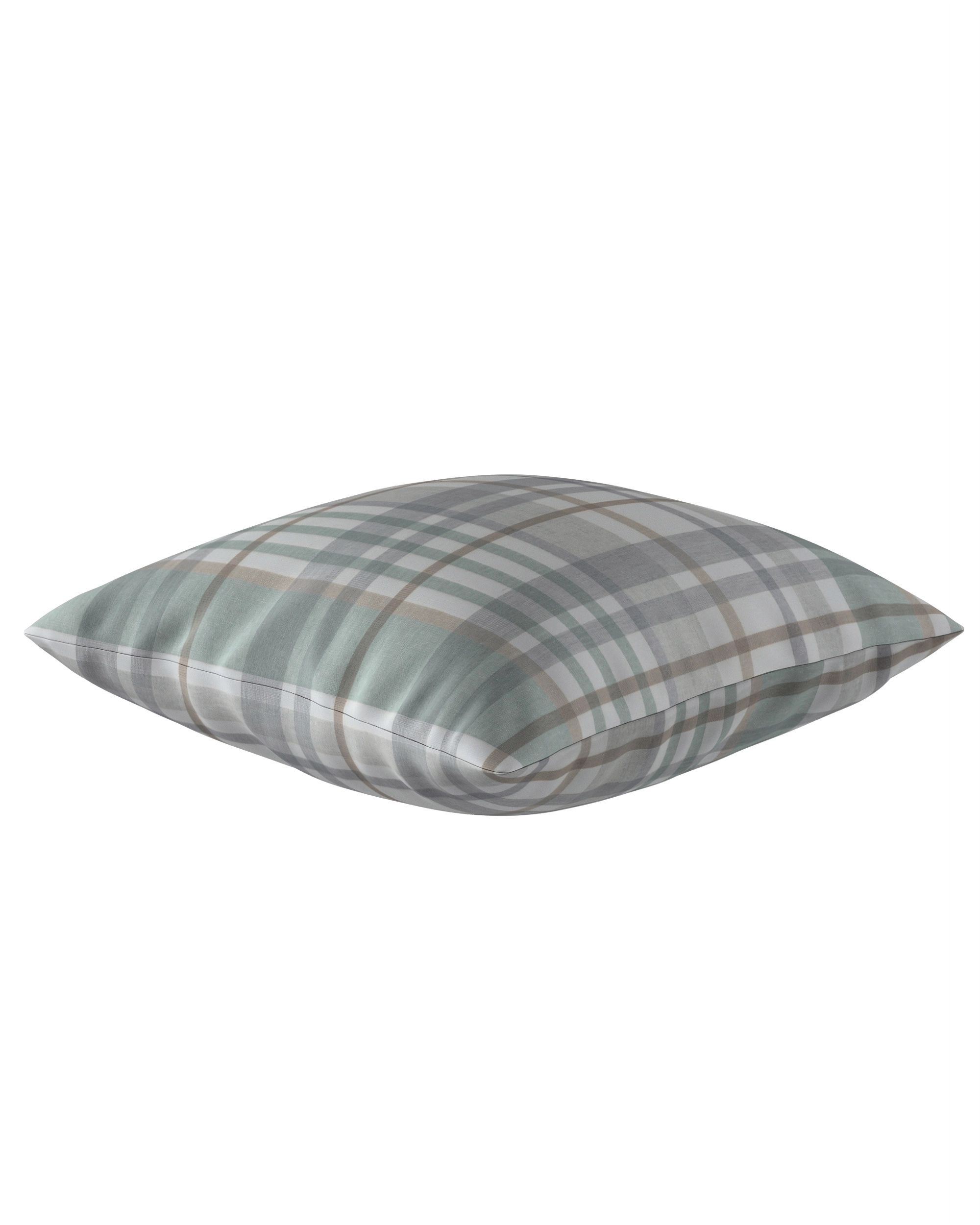 Kuddfodral standard färg grön tyg mönstrad (hover)