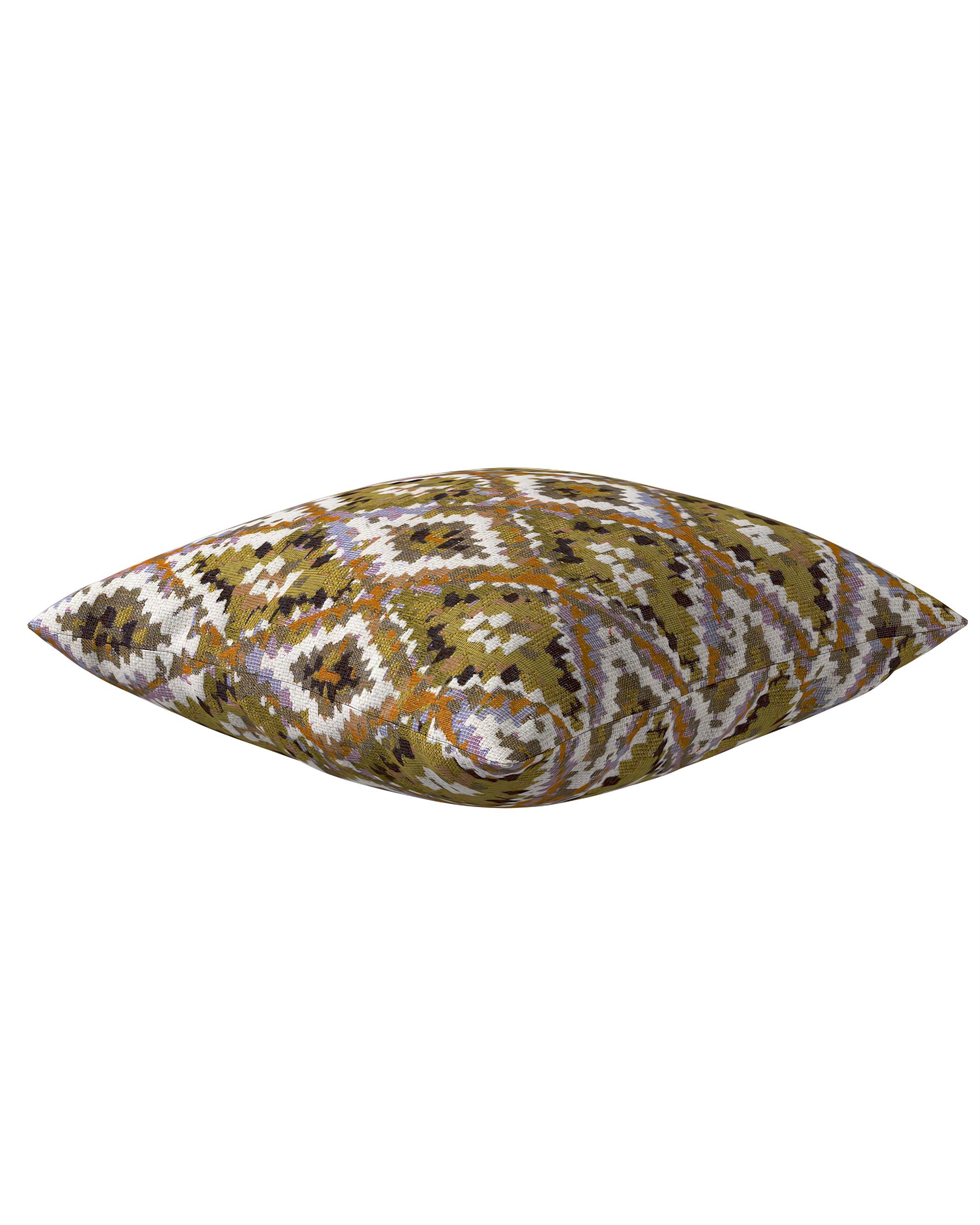 Kuddfodral standard färg flerfärgad tyg grov, mönstrad (hover)