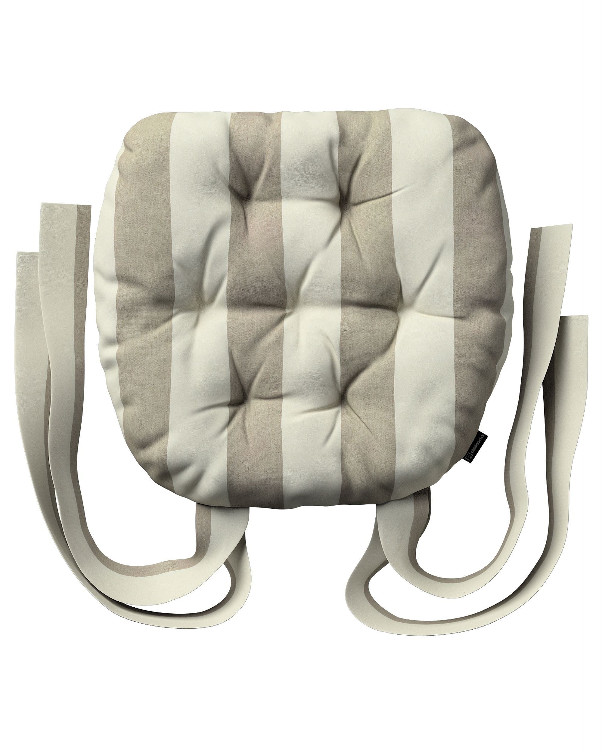 Stolsdyna Martin färg beige tyg mönstrad (hover)