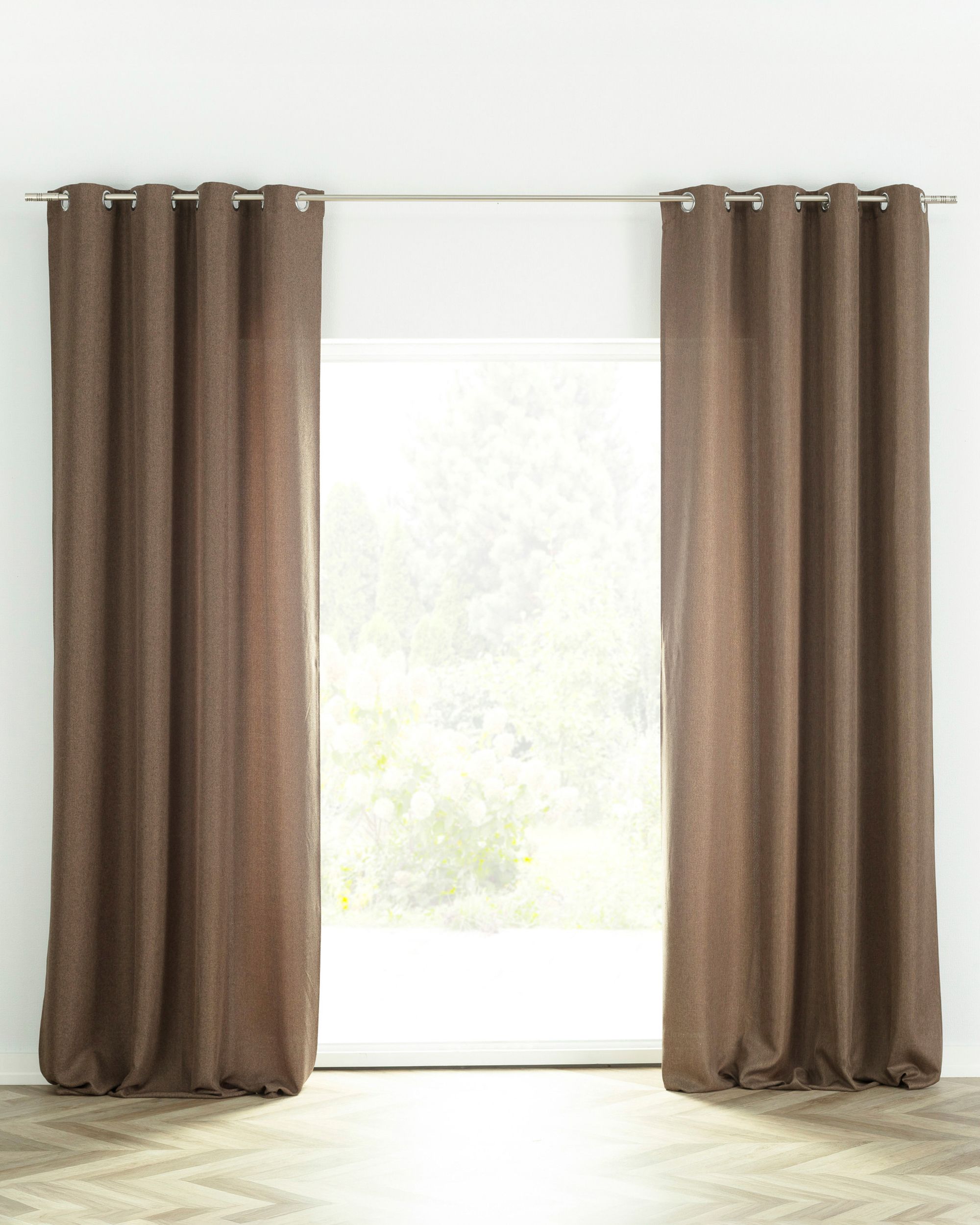 BASIC gardin med öljetter 140x280 cm  1 längd