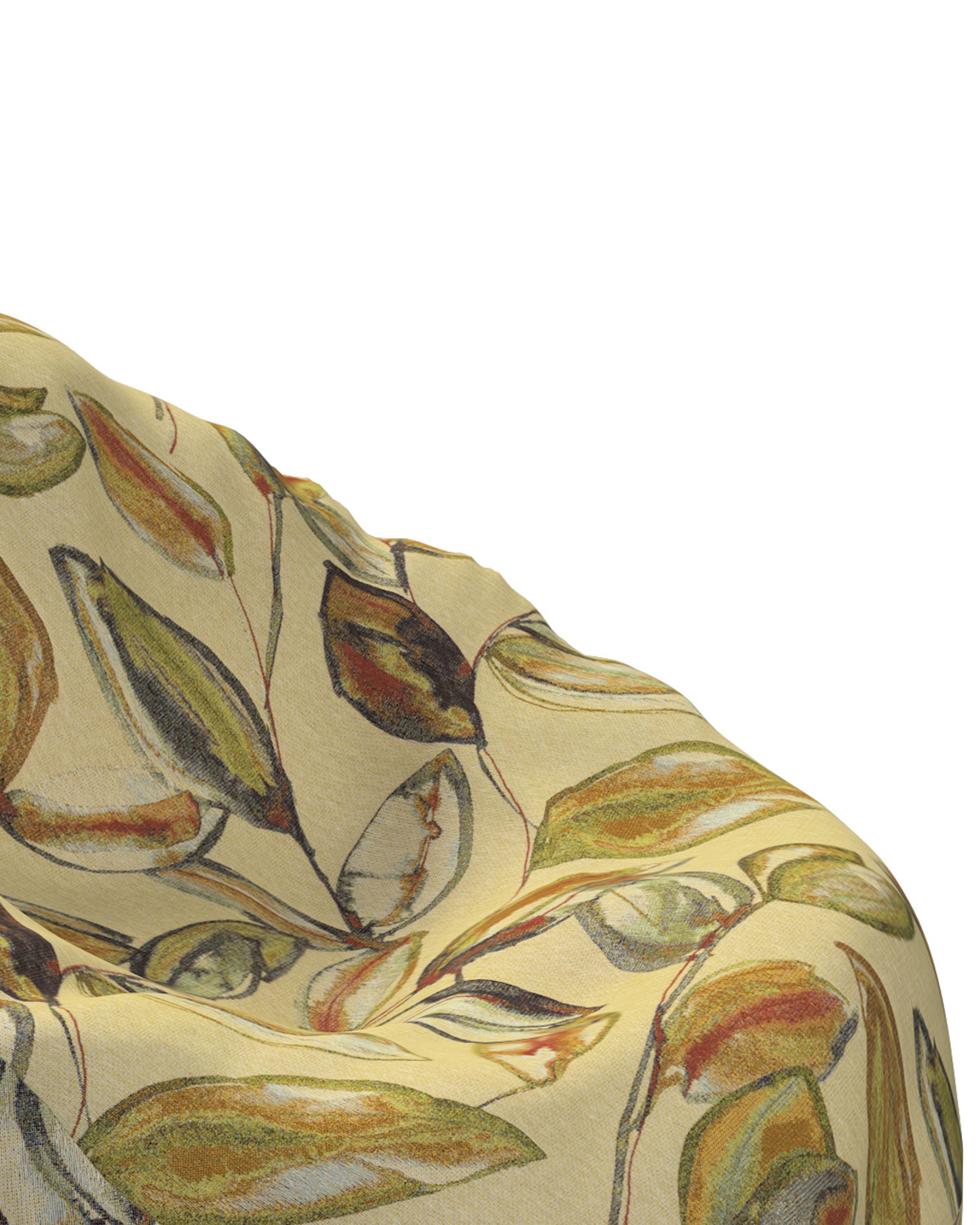 Beanbag och Sittsäck färg beige tyg grov, mönstrad (hover)