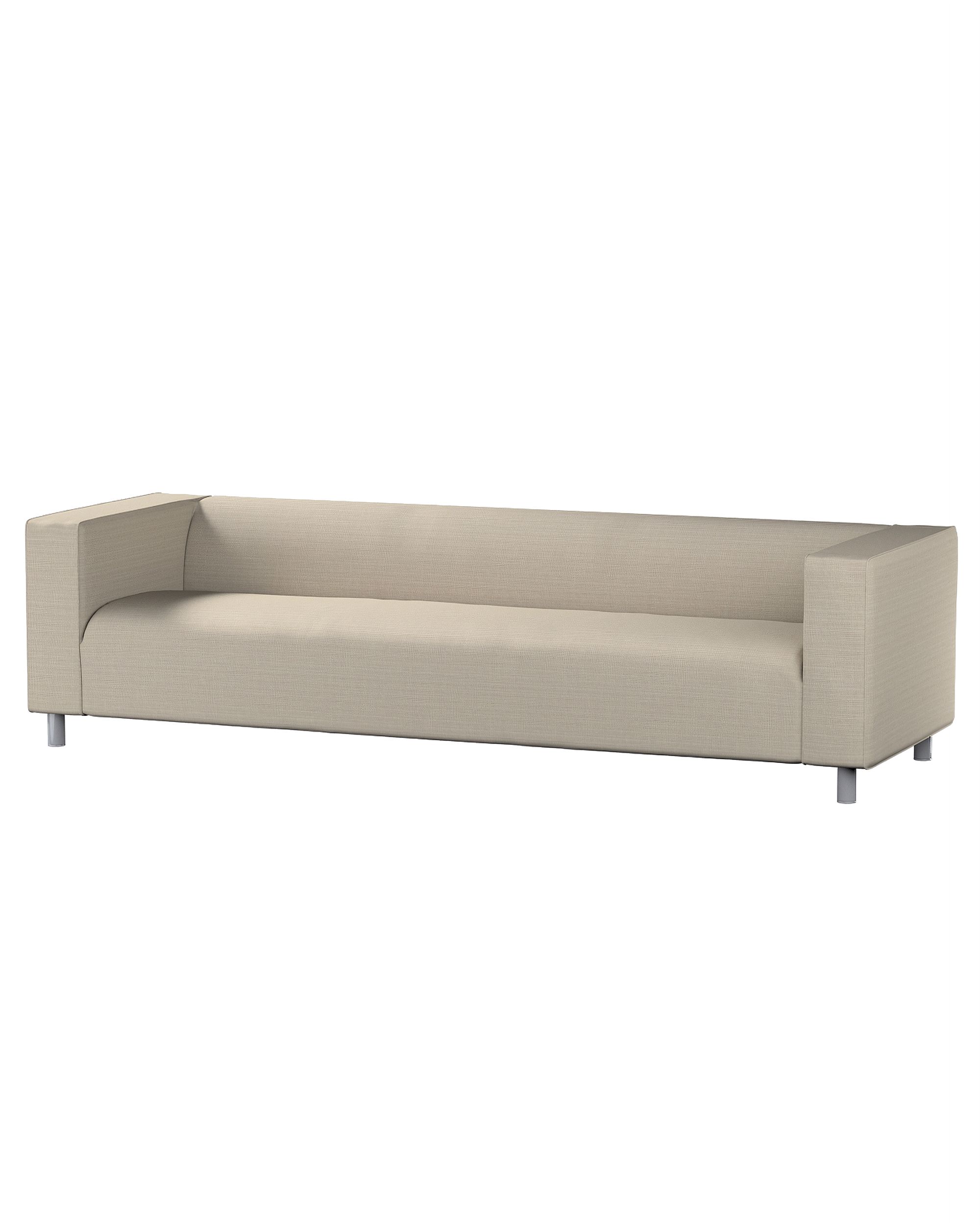 Klippan klädsel<br> klädsel 4-sits färg beige tyg grov