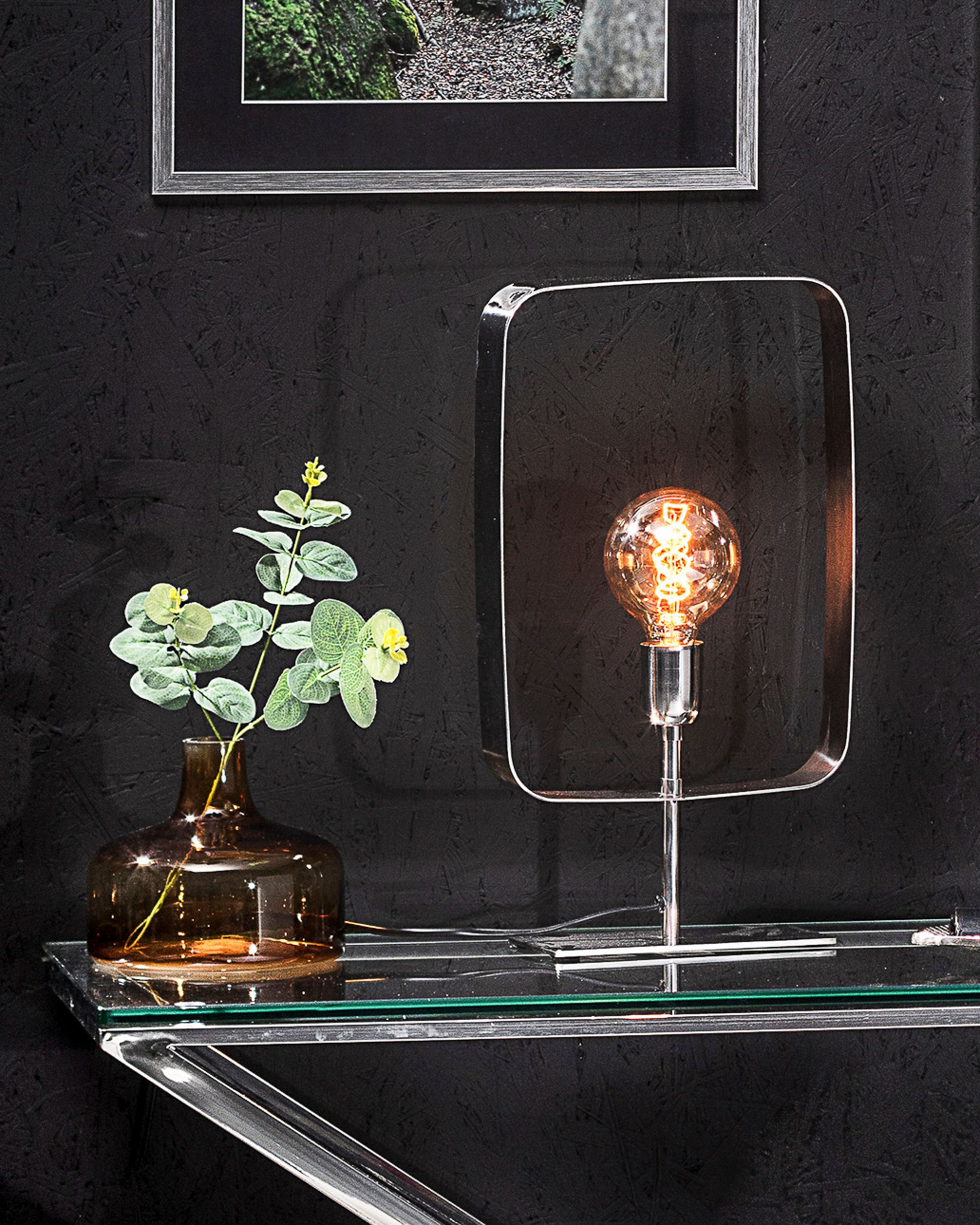 Lampa stołowa Yalu Silver 46 cm (hover)