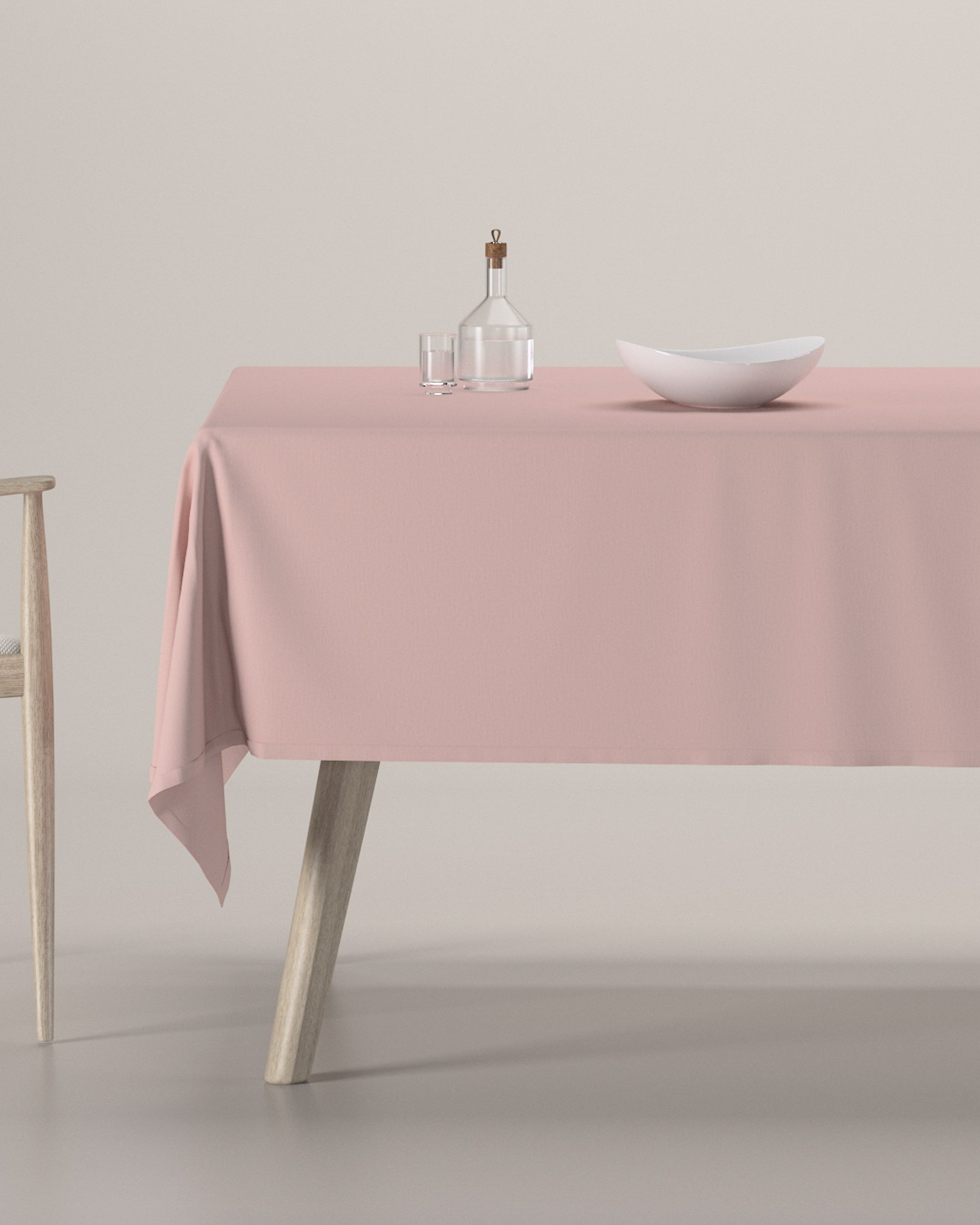 Rektangulär bordsduk färg pink