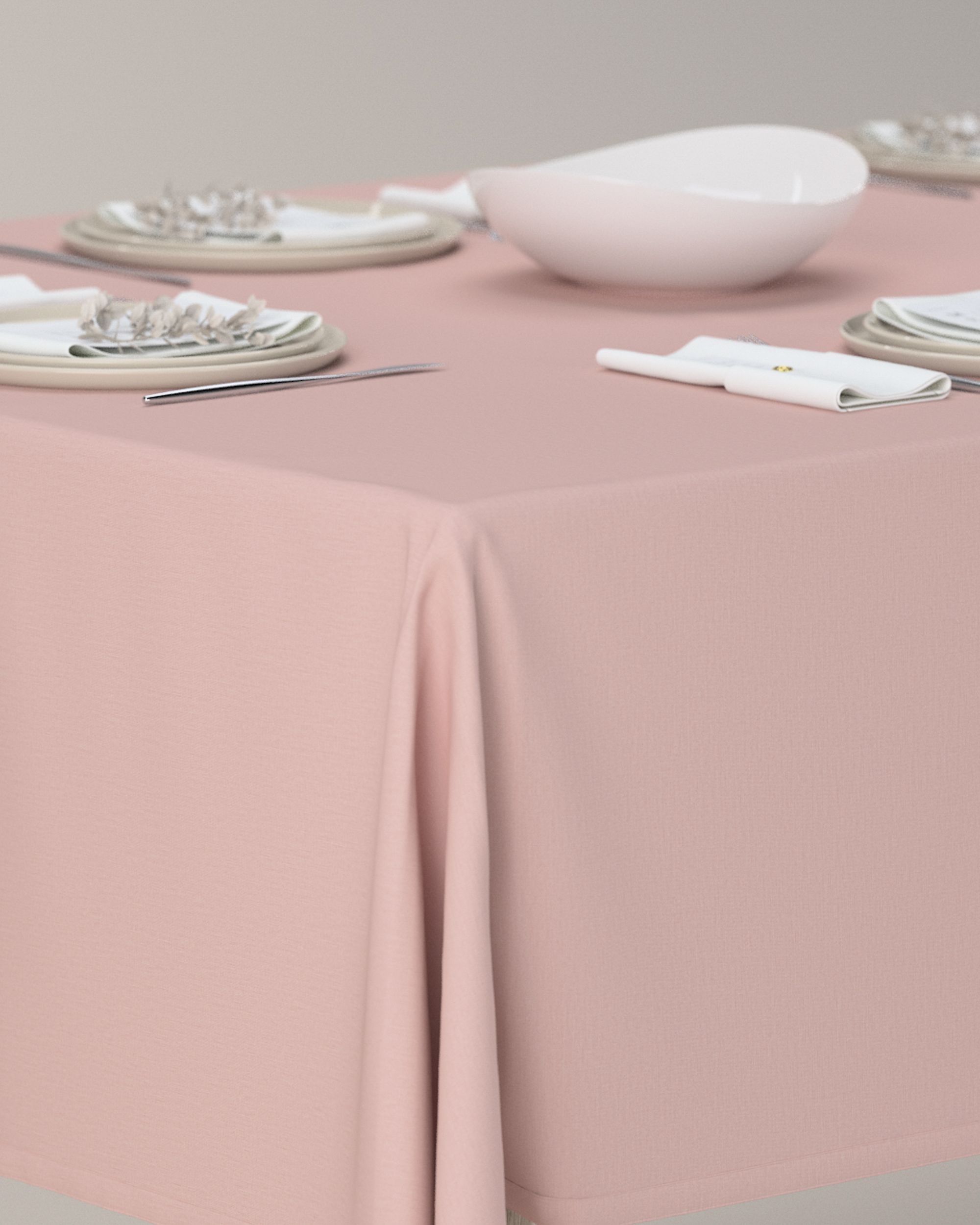 Rektangulär bordsduk färg pink (hover)