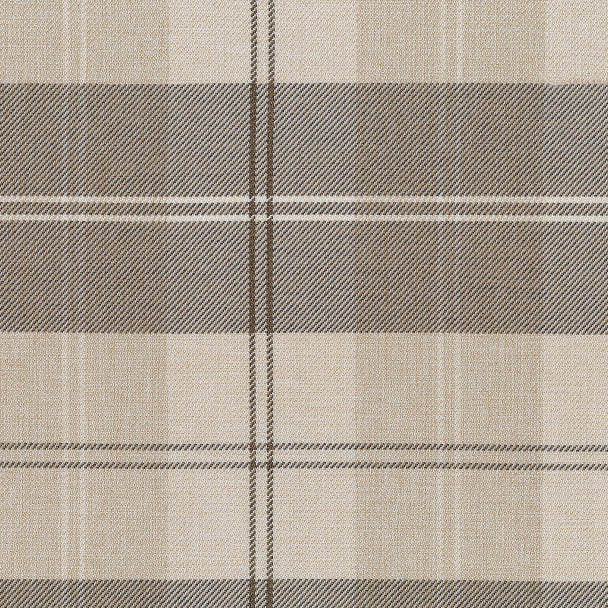 Edinburgh 115-80 naturvit/beige/rutig