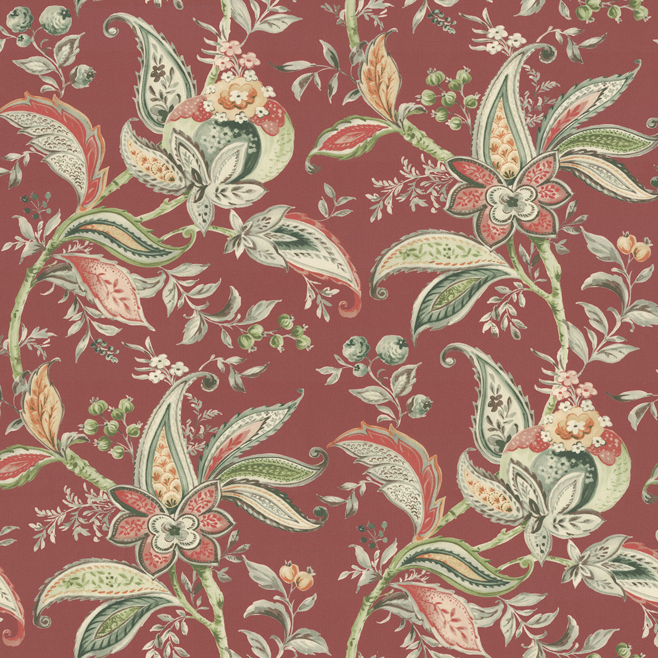 Gardenia 142-12 naturhvit med print